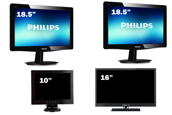 Kit monitores para MIP doble