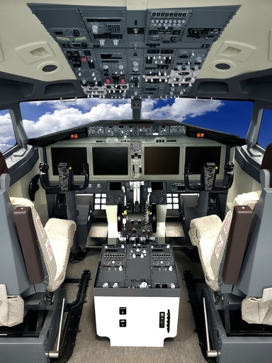 [0] Complete B737 MAX Cockpit