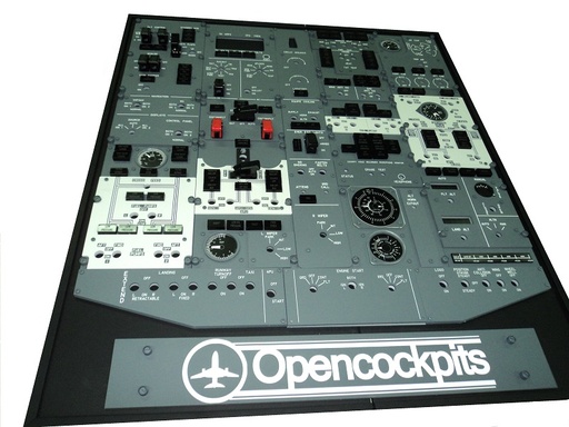 [P738C4] Kit 3D panels Overhead -FWD- 2 color