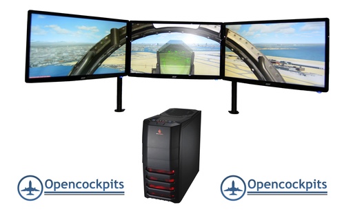 [EQP1] Customized system for flight simulator